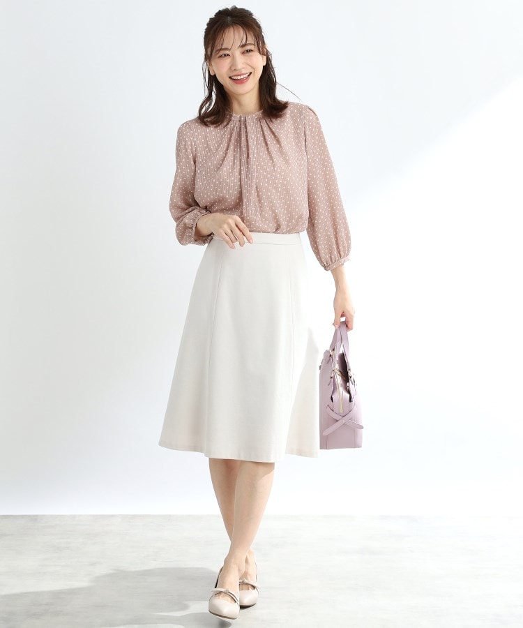 匠シリーズ／洗える】ソフトフレアスカート（膝丈スカート） | Reflect