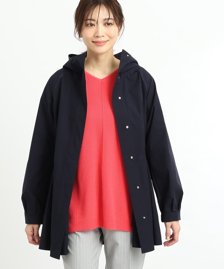 夏SALE／撥水／手洗い可】ライティフーディコート（フーデットコート