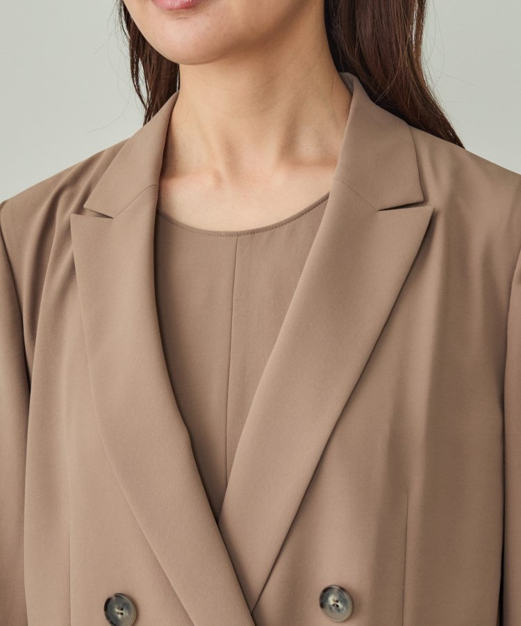 軽く羽織れる！】ダブルジャケット（テーラードジャケット） | INDIVI