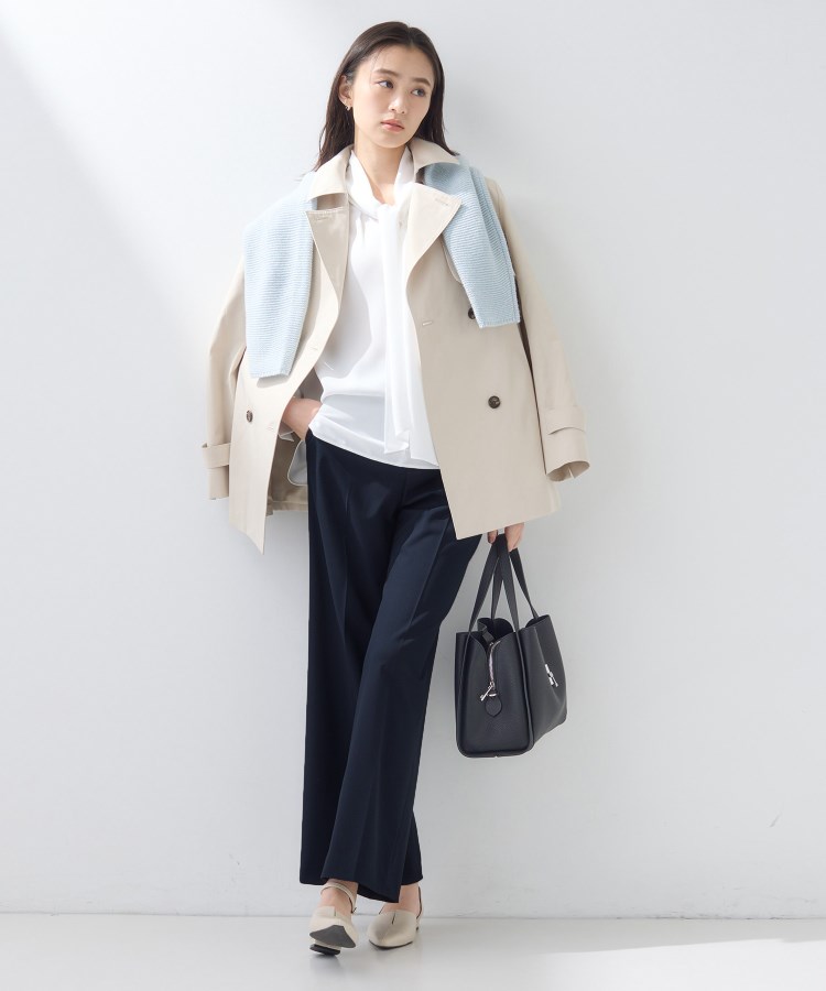 新作褒められパンツ】快温ワイドパンツ（フルレングスパンツ