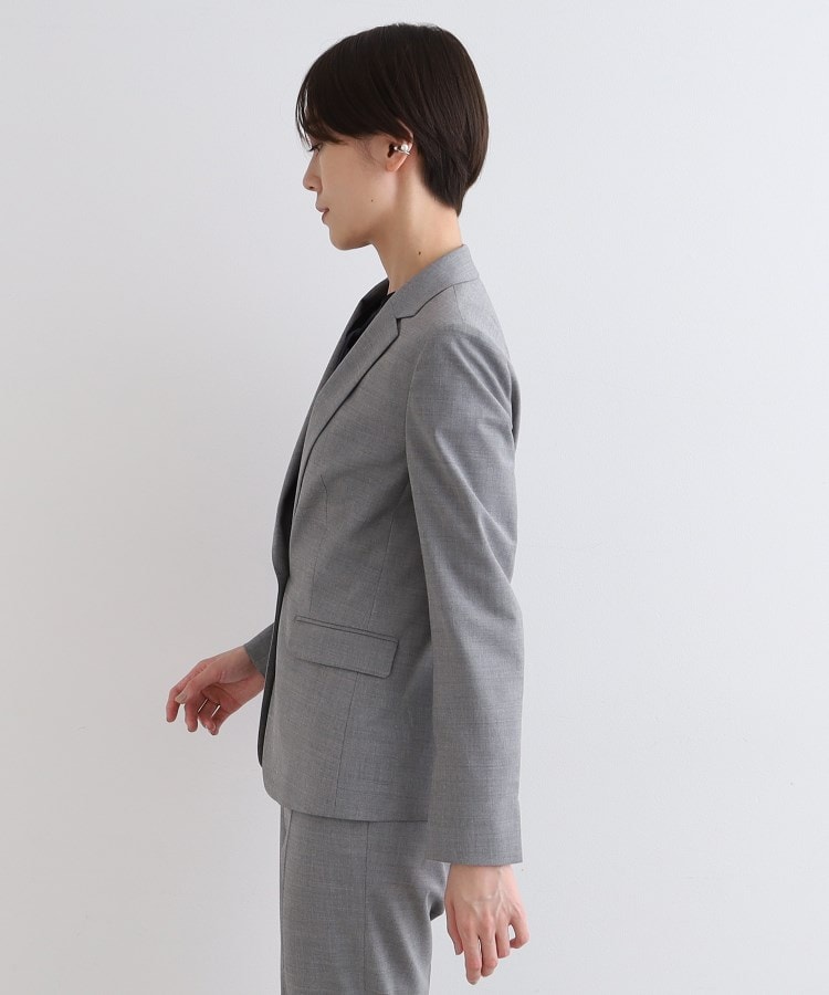 定番スーツ／良質ウール】テーラードカラージャケット（ジャケット