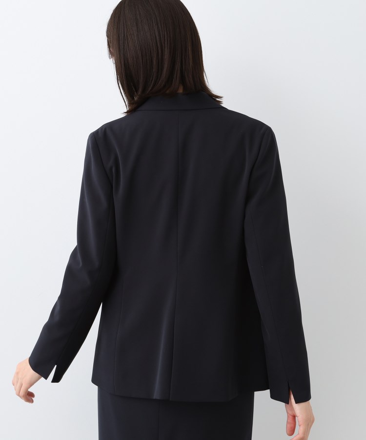 洗える／UVケア／スーツ】ストレッチテーラードカラージャケット