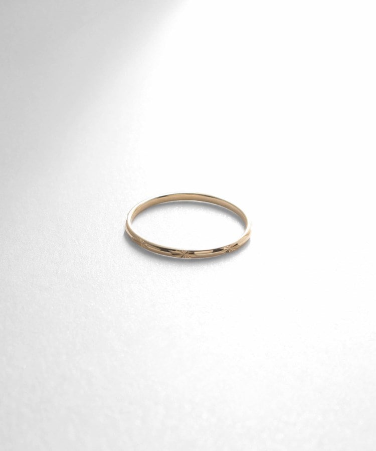 K10カットワーク極光太 リング(16号、18号)（リング） | COCOSHNIK