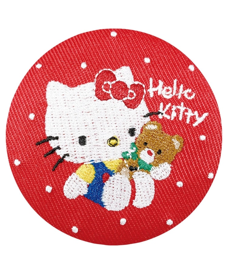 ◇ハローキティ ブラインド刺繍缶バッジ HELLO KITTY 50th（その他