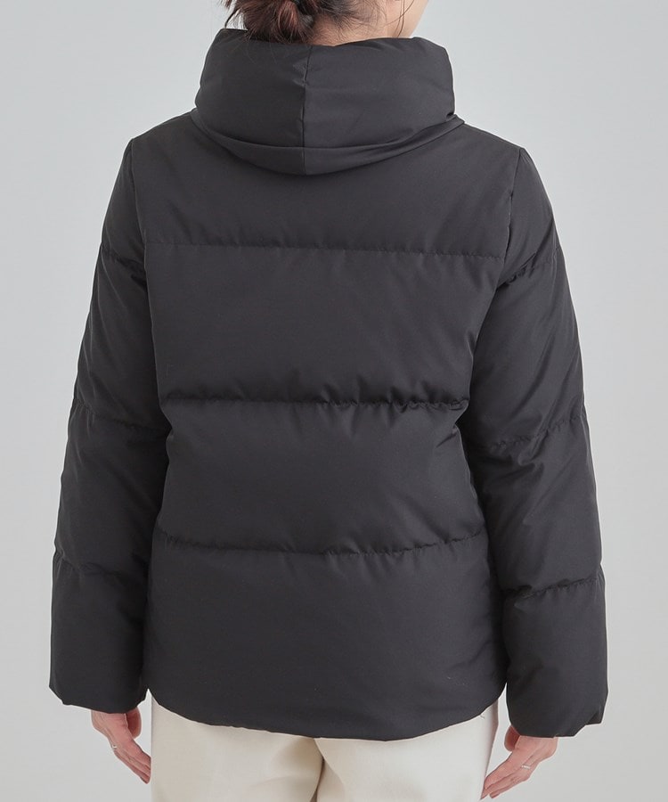 撥水/洗える】ショートフーディーダウン（ダウンジャケット/コート