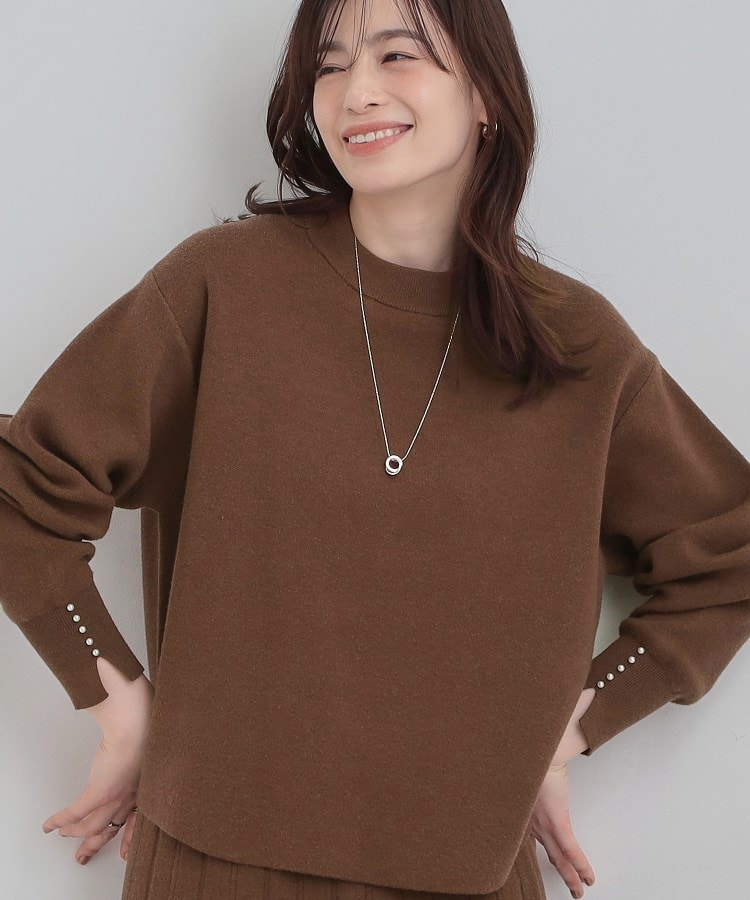 セットアップ可/S-LL】インせず着られる 洗えるもちもち裾ラウンド