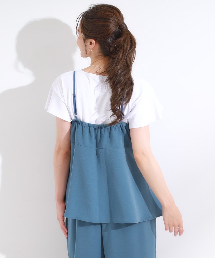 S-LL/セットアップ可/ひんやり】女性らしさ溢れる ティアード