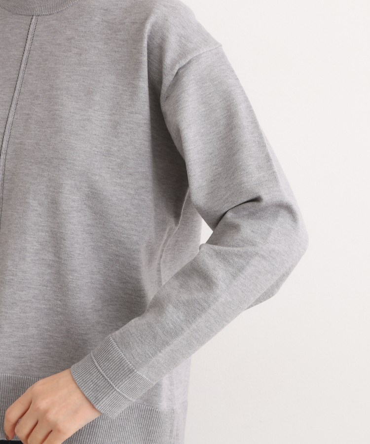 SETUP可能】冬から春まで心地よく タック編みオーバーサイズニット