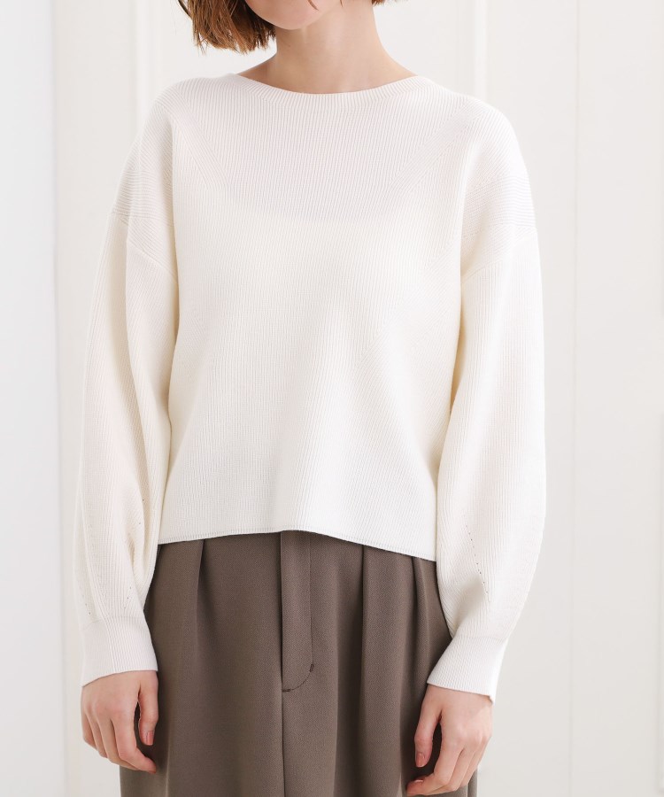 毎日着たくなる、もちもち畦編みニット（ニット/セーター） | grove