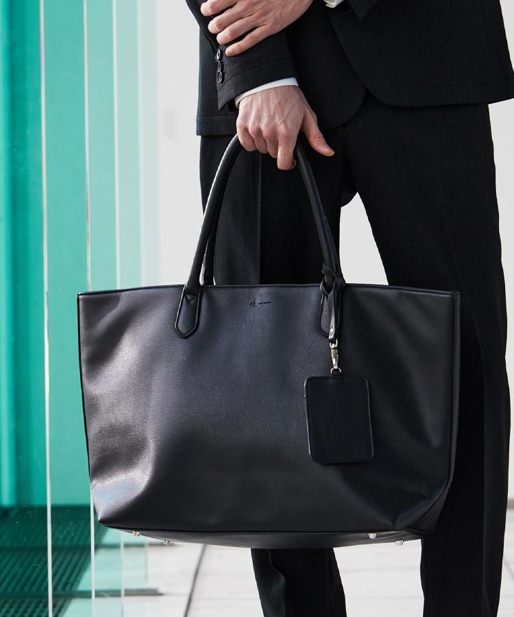 レザー調トートバッグ（トートバッグ） | tk.TAKEO KIKUCHI