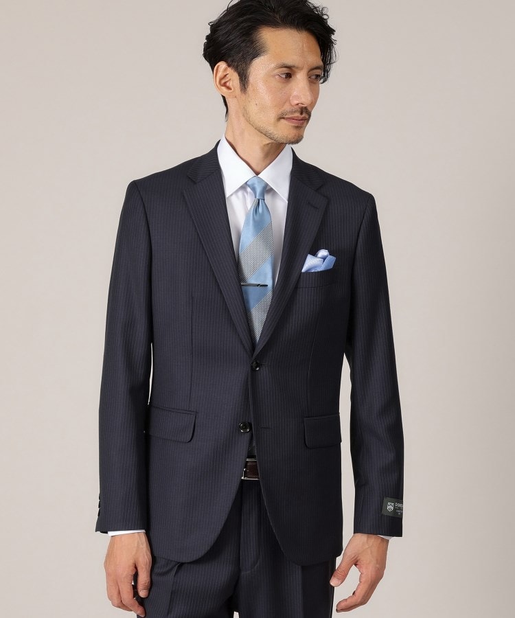 DORMEUIL AMADEUS365】ピンストライプ スーツ（スーツセット） | TAKEO