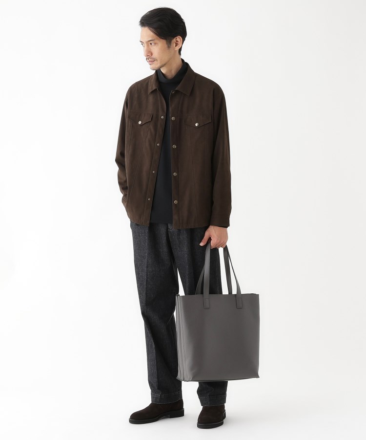 THE FLAGSHIP】ダブルフェイス レザートート（トートバッグ） | TAKEO