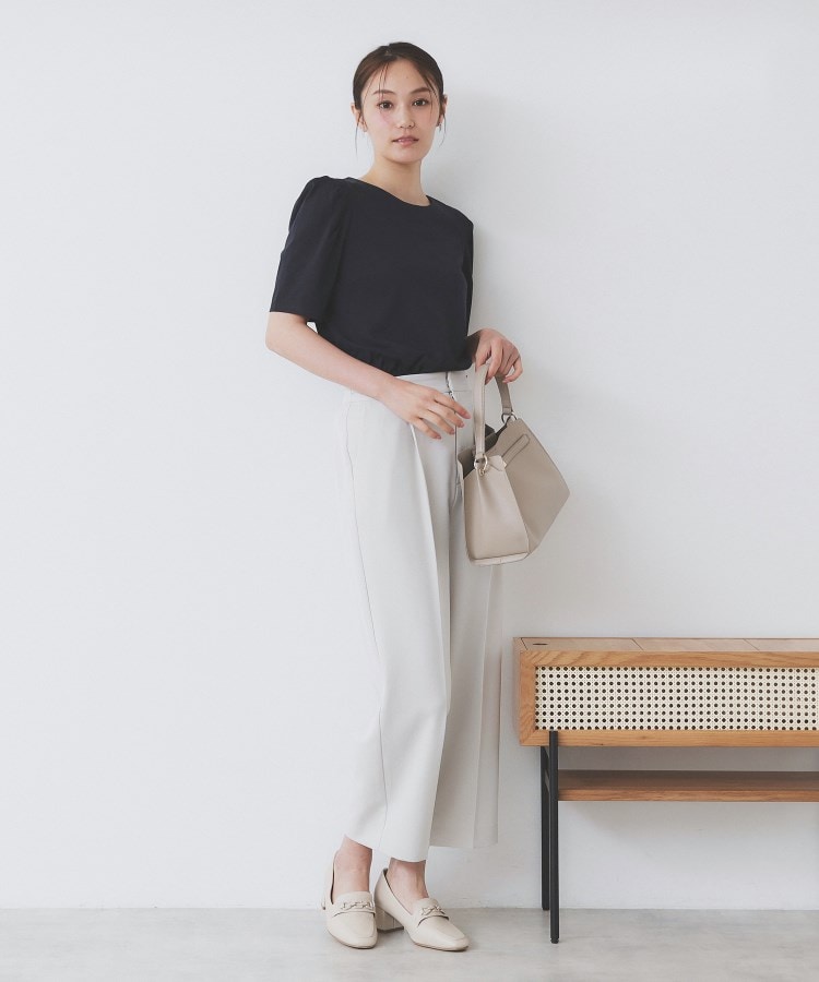 7色展開/XS-LLサイズ》多機能タックスリーブトップス【汗ジミ防止/吸水