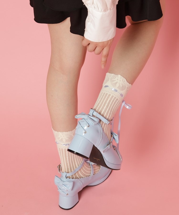 デビルリボン付き小悪魔パンプス（パンプス） | csT&P（エスペランサ