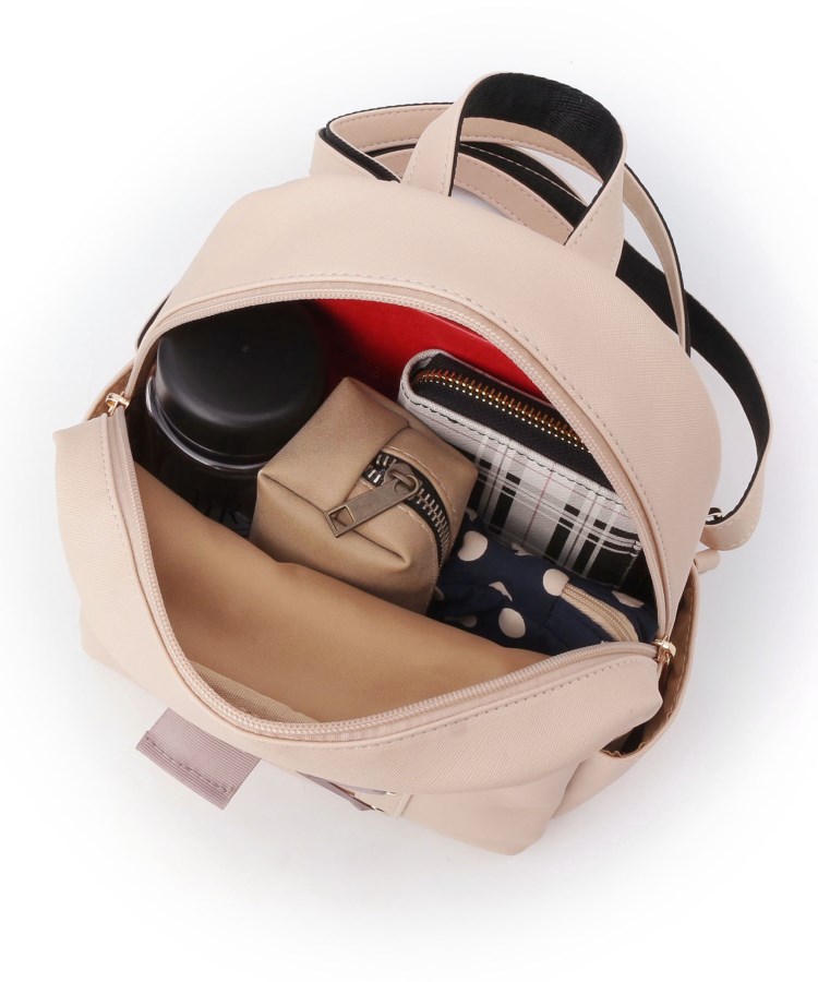 レースアップビジュー付きリボンミニリュック（リュック） | Ober