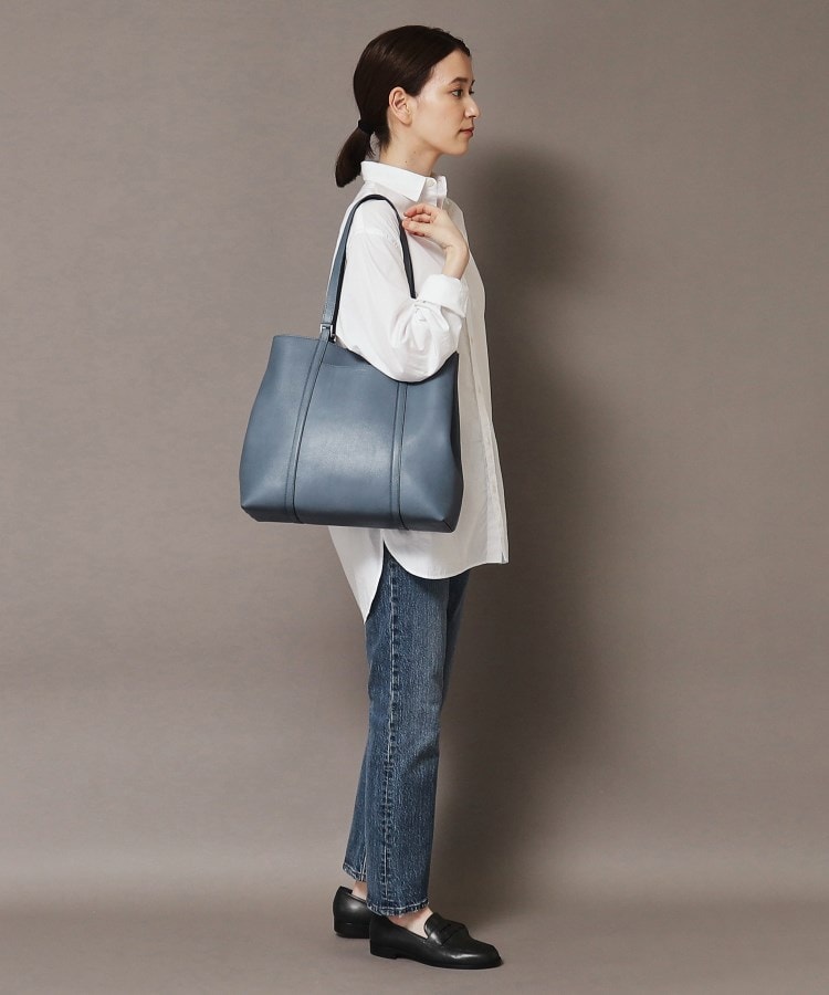 パティオ】レザートートバッグ L 2WAY 本革 A4サイズ ビジネスバッグ