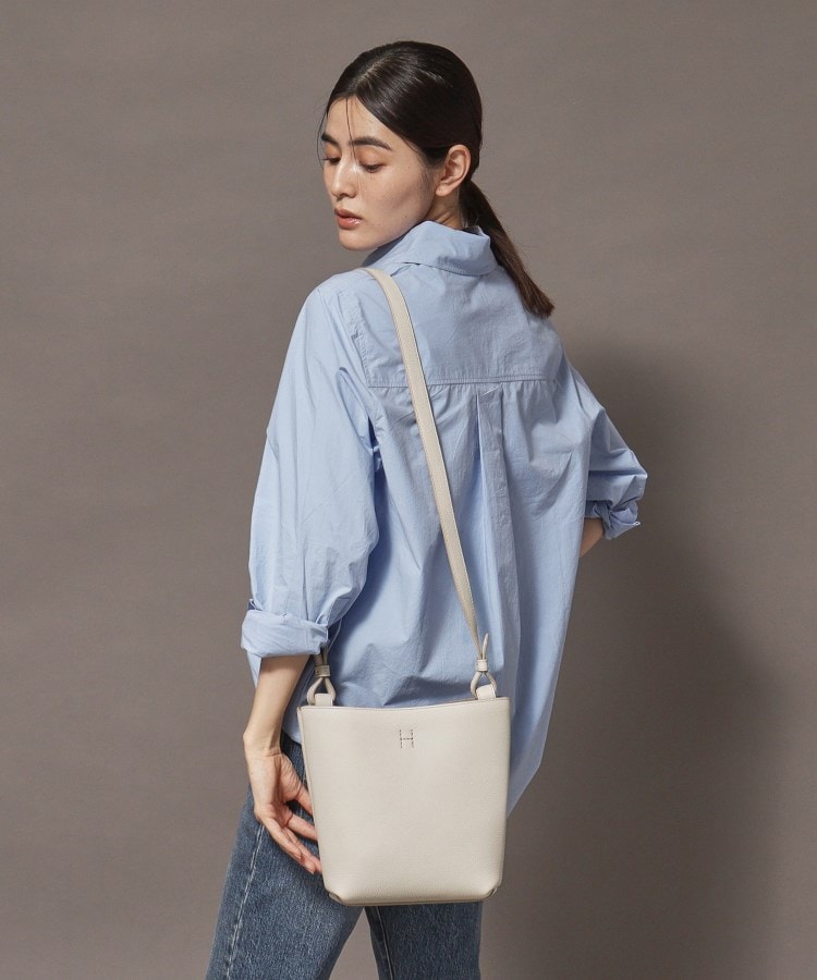 ポルタ】レザーショルダーバッグ S 本革（商品番号：P25-35420