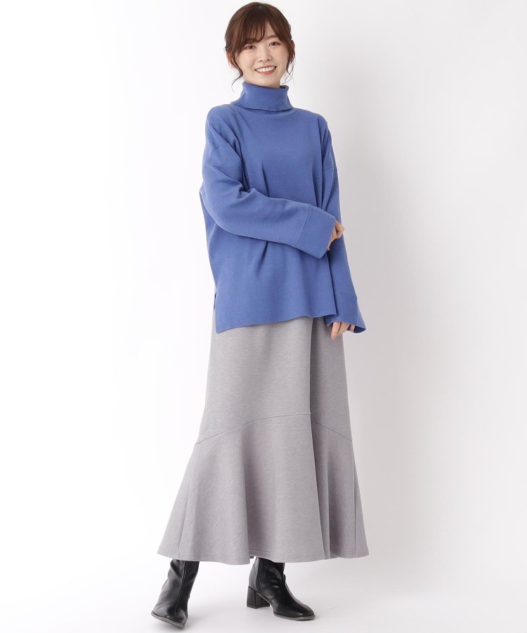 タートルワイドスリーブニット（ニット/セーター） | ZAMPA（ザンパ