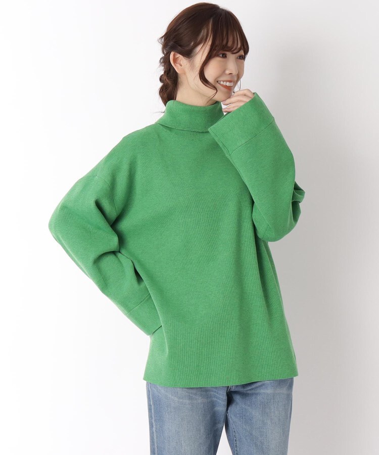 タートルワイドスリーブニット（ニット/セーター） | ZAMPA（ザンパ