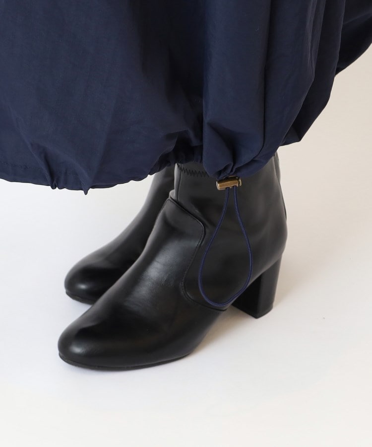 ナイロンドロストコクーンロングスカート（マキシ・ロングスカート