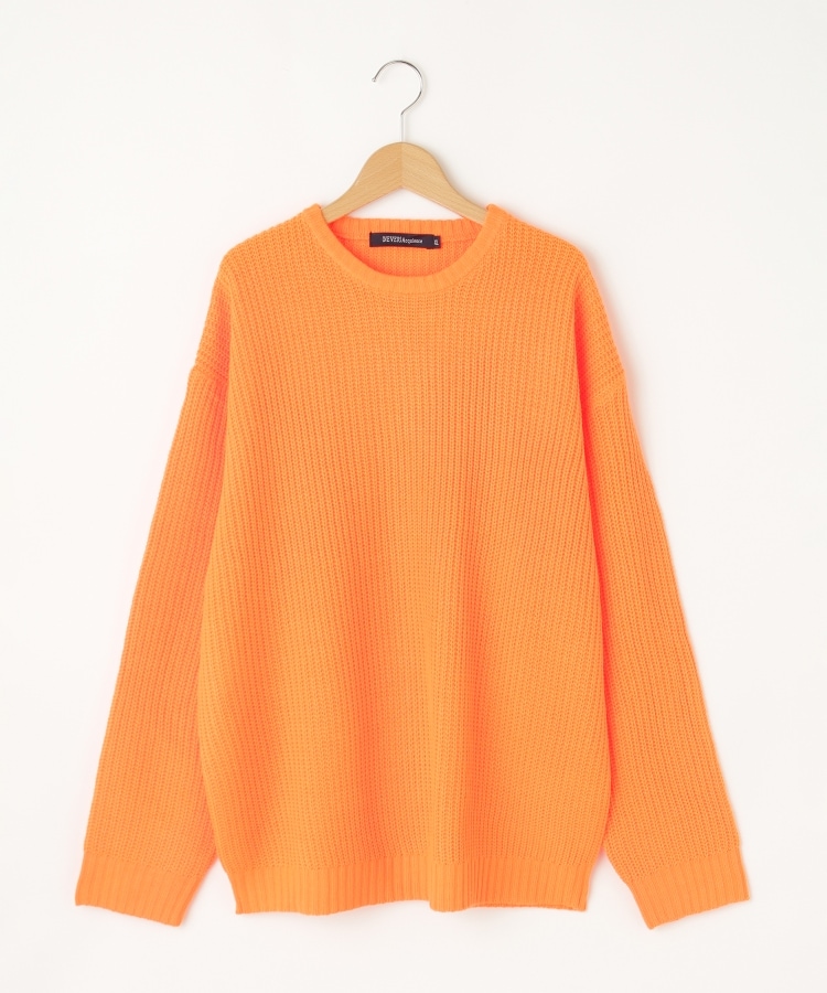 Never)Acquiesce (ネバーアクイース) ビビッドカラークルーネック