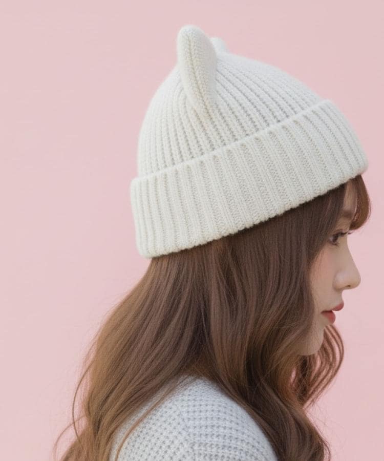 ネコミミIVニット帽（ニット帽） | Grandedge（エスペランサ