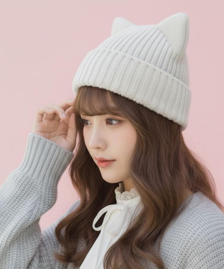 ネコミミIVニット帽（ニット帽） | Grandedge（エスペランサ