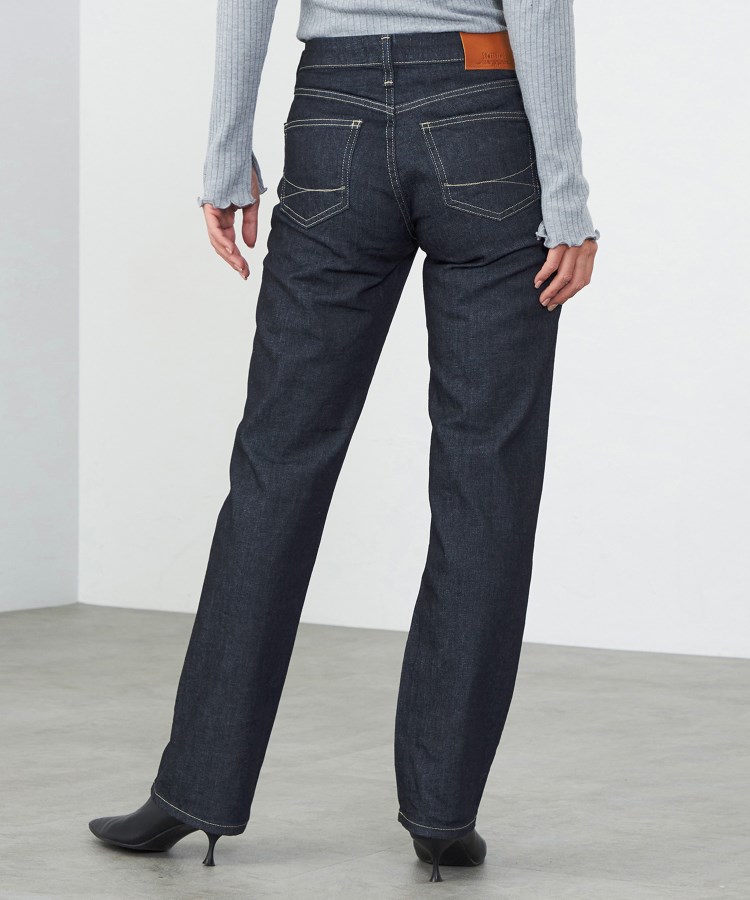 SOMETHING ELSA STANDARD ストレートデニムパンツ（デニムパンツ