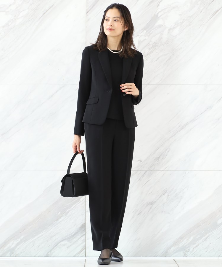 XS～4L】フォーマルストレートパンツ【ウォッシャブル/洗える