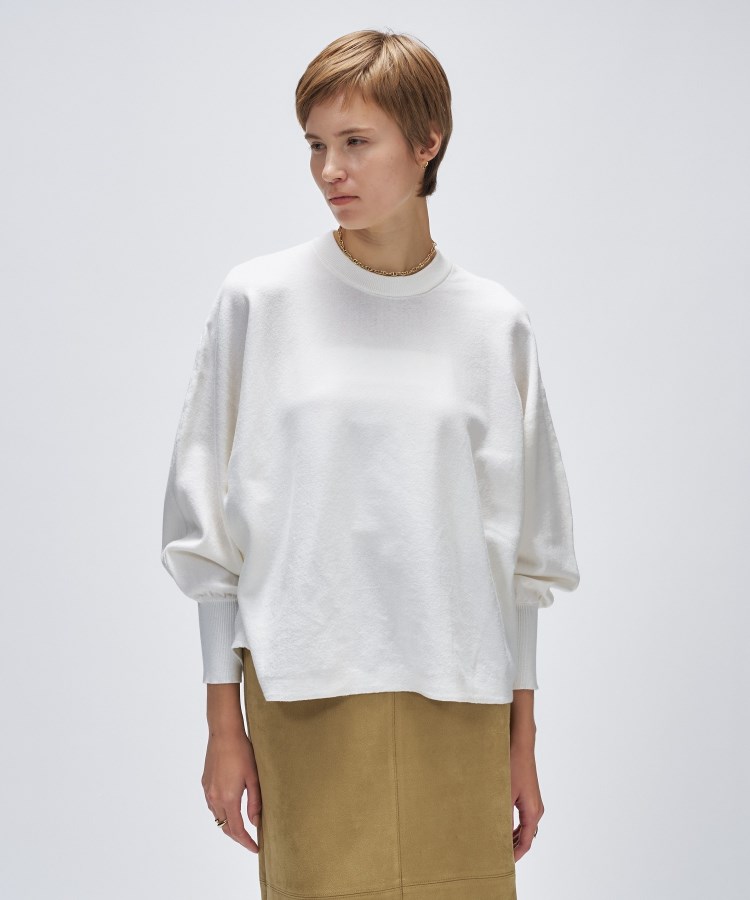 手洗い可】ドルマンニットプルオーバー（ニット/セーター） | cloenc