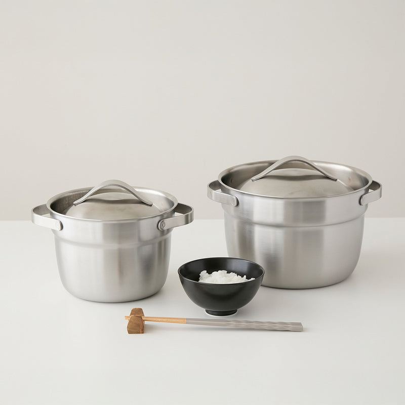 宮崎製作所 ごはん鍋 ステンレスタイプ |キッチン用品通販サイト Y