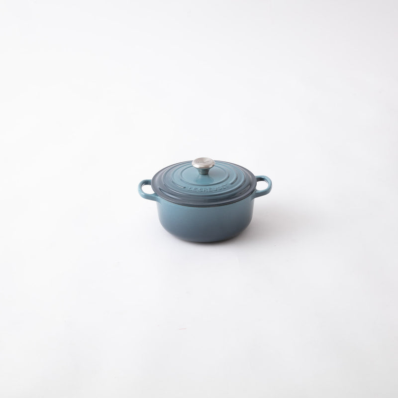 LE CREUSET(ル・クルーゼ) ココット・ロンド マリンブルー |キッチン