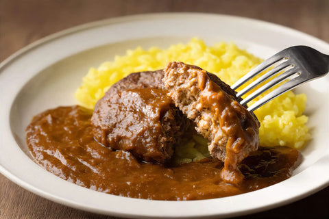 ミート矢澤 黒毛和牛ハンバーグカレー【冷凍】 – ヤザワミート