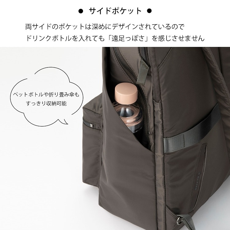 W&.Day/Night ポッケス2 リュックプラス B4サイズ 15.6インチPC収納