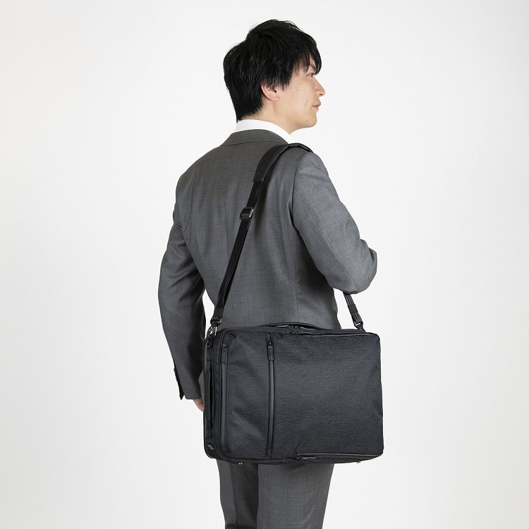 ace.／エース ガジェタブル ヘザー2 68295 3WAY リュック 14L(01