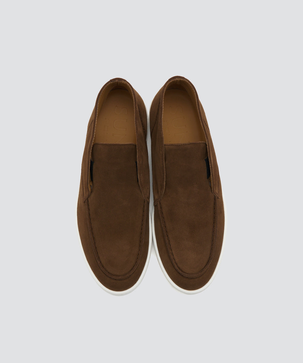 PELLICO SUNNY | メンズ スウェード チャッカ スニーカー 2.5cm BROWN