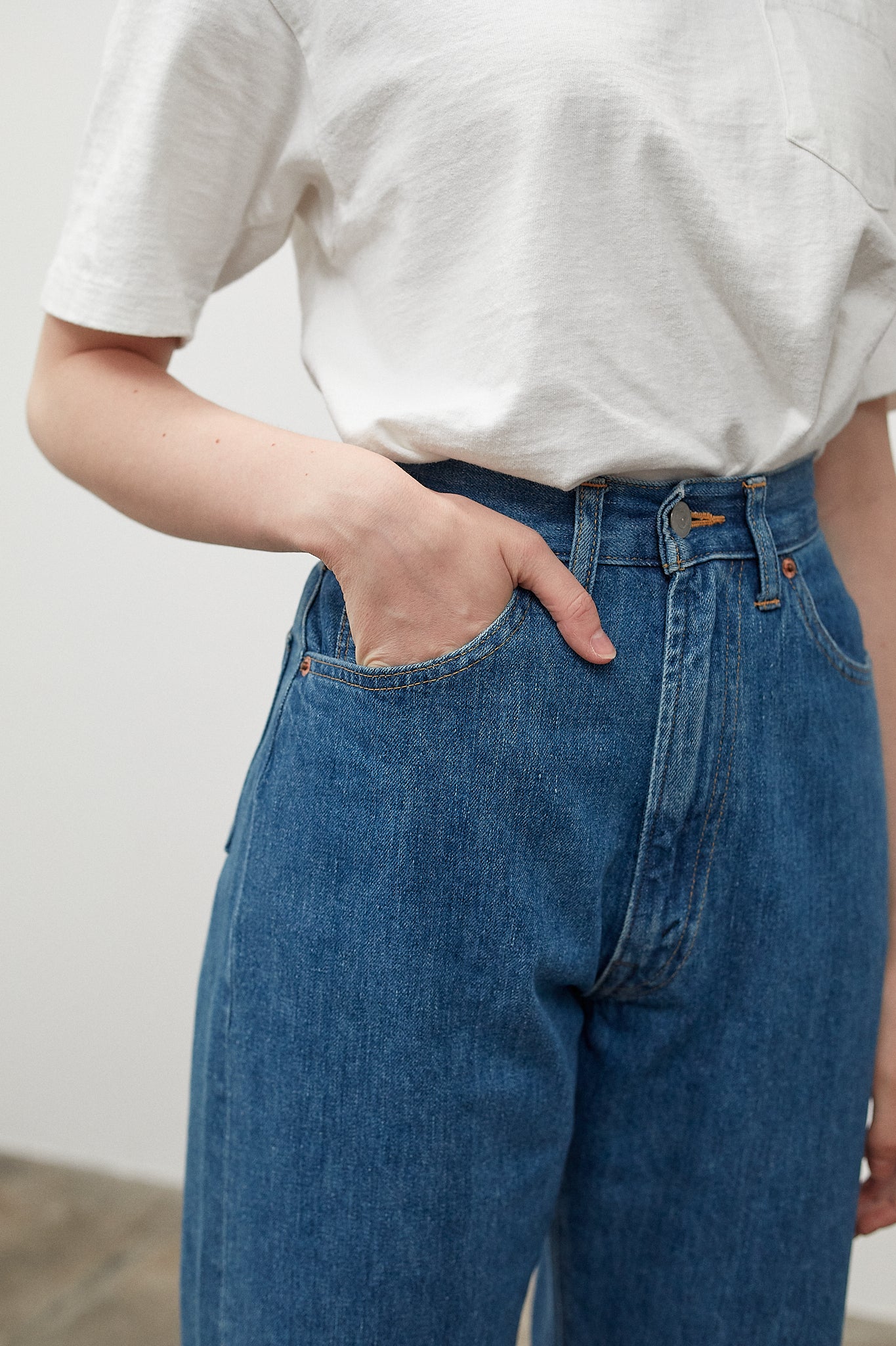 618 MARILYN 1 / INDIGO USED WASH – ANATOMICA OFFICIAL ONLINE STORE