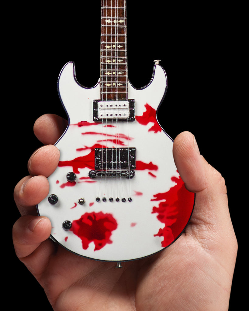 Officially Licensed Zacky Vengeance Blood Splat Schecter Mini