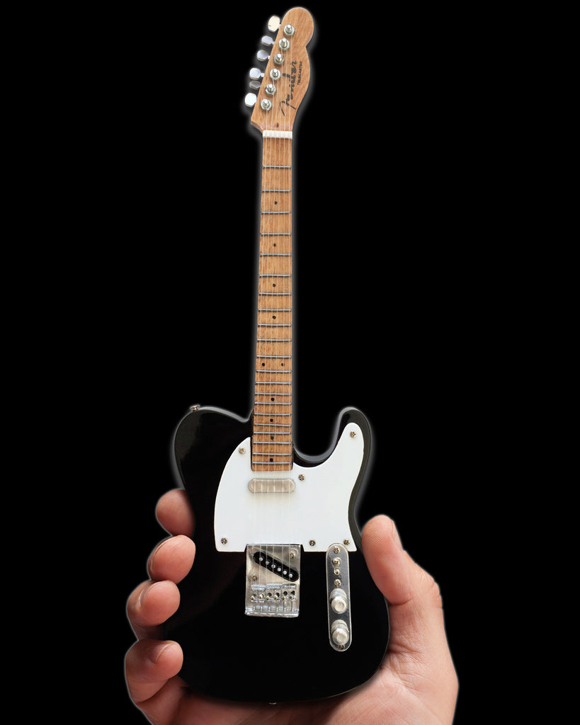 Officially Licensed Miniature Black Fender™ Telecaster™ Guitar