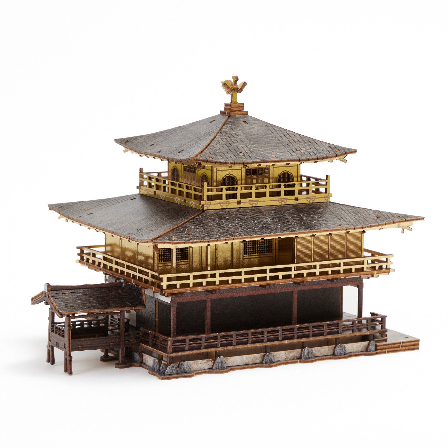 Wooden Art ki-gu-mi 金閣寺 カラー Ver. – 多組（TAKUMI）公式