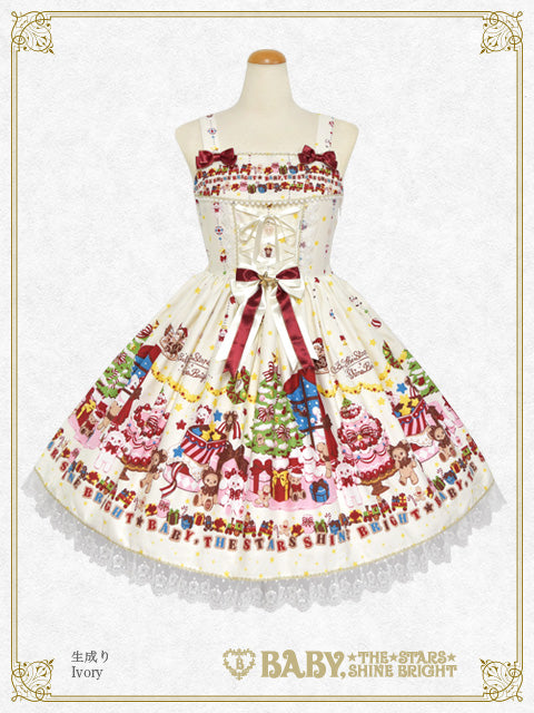 BABY, THE STARS SHINE BRIGHT / Printed Jumper Skirt