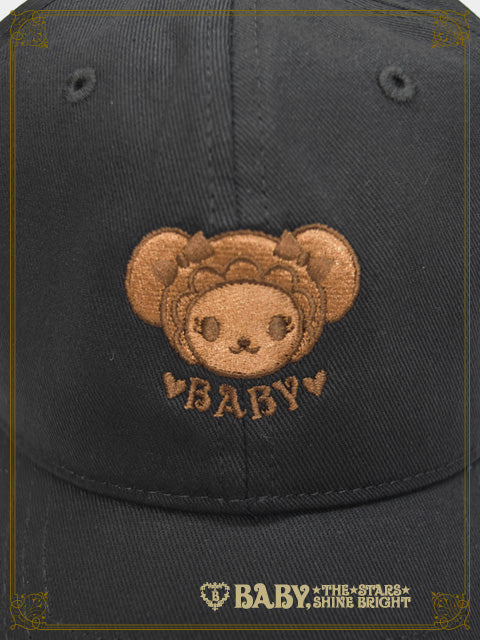 Kumakumya's Sweet♡Love Embroidered Cap – BABY, THE STARS SHINE BRIGHT