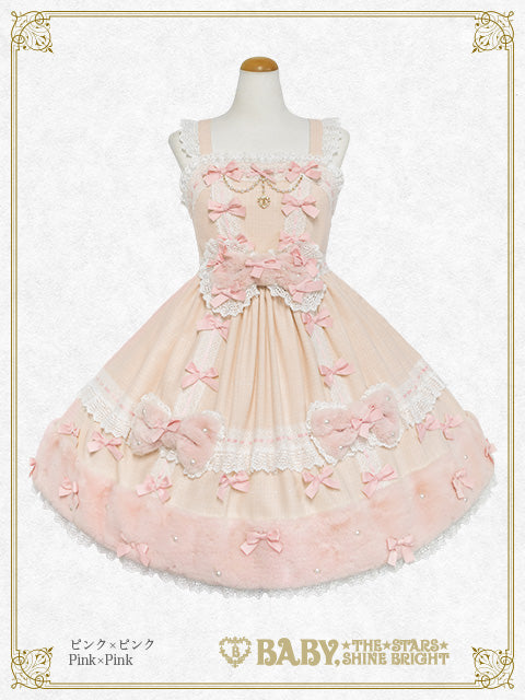 Ruban de Noёl Neige Barbie ジャンパースカート – BABY, THE STARS