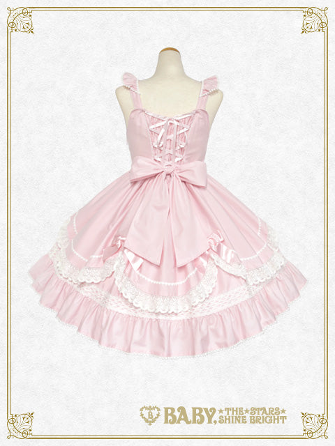 ゆらゆらいちごのStrawberry Garden ジャンパースカート – BABY, THE