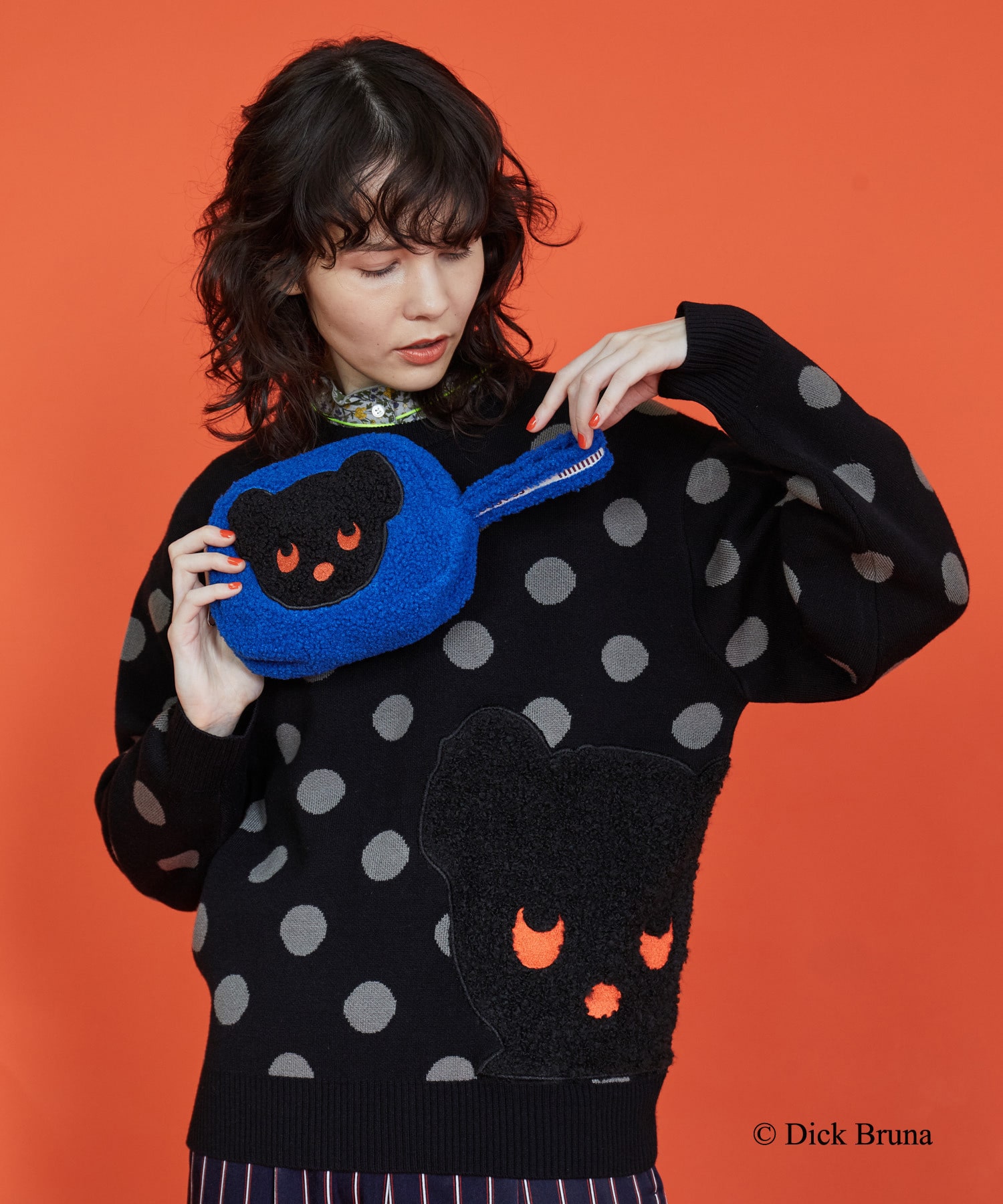 ブラック・ベア フェイスポーチ｜BIGI online store - ビギ オンライン