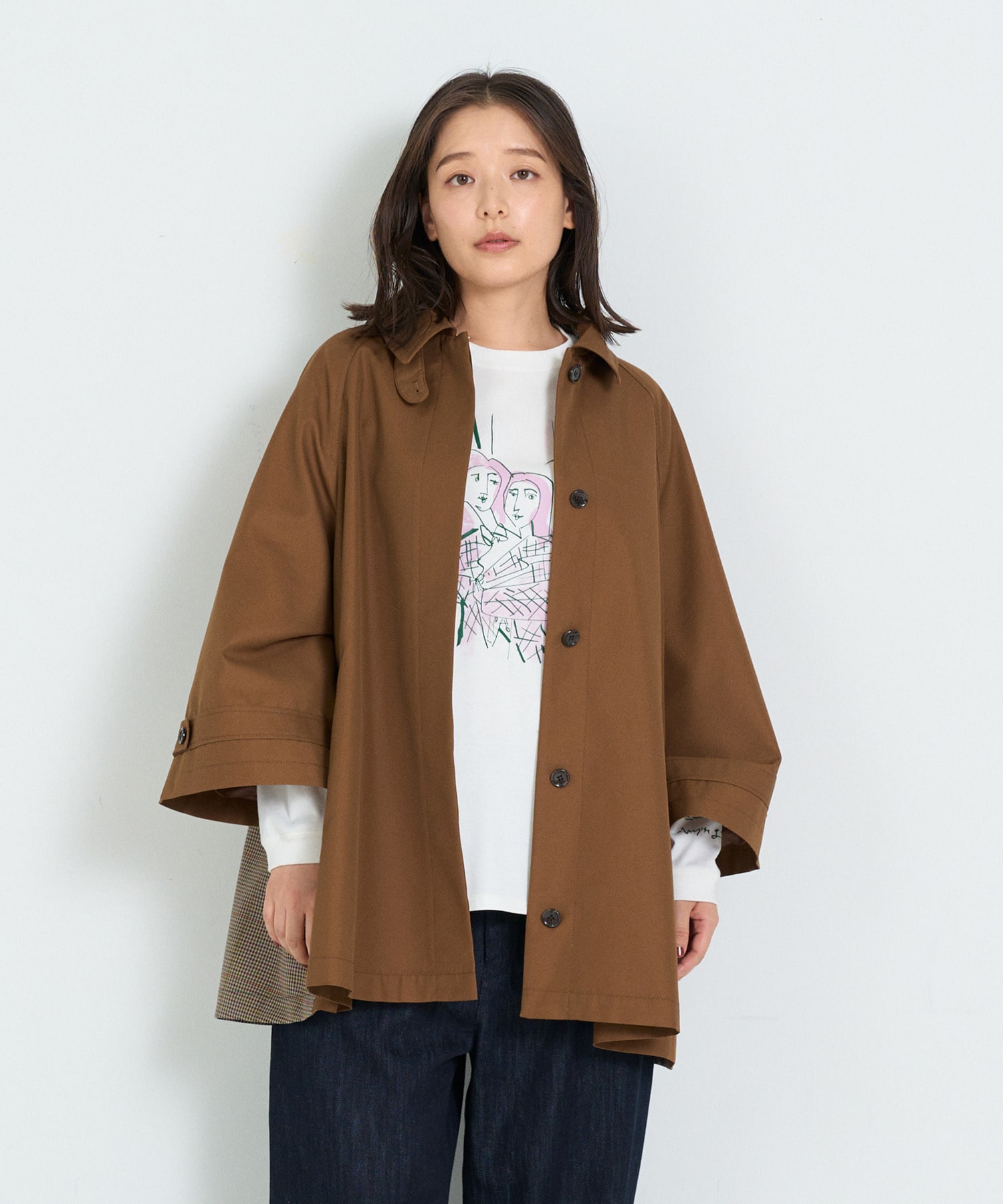 Aラインハーフコート｜BIGI online store - ビギ オンラインストア