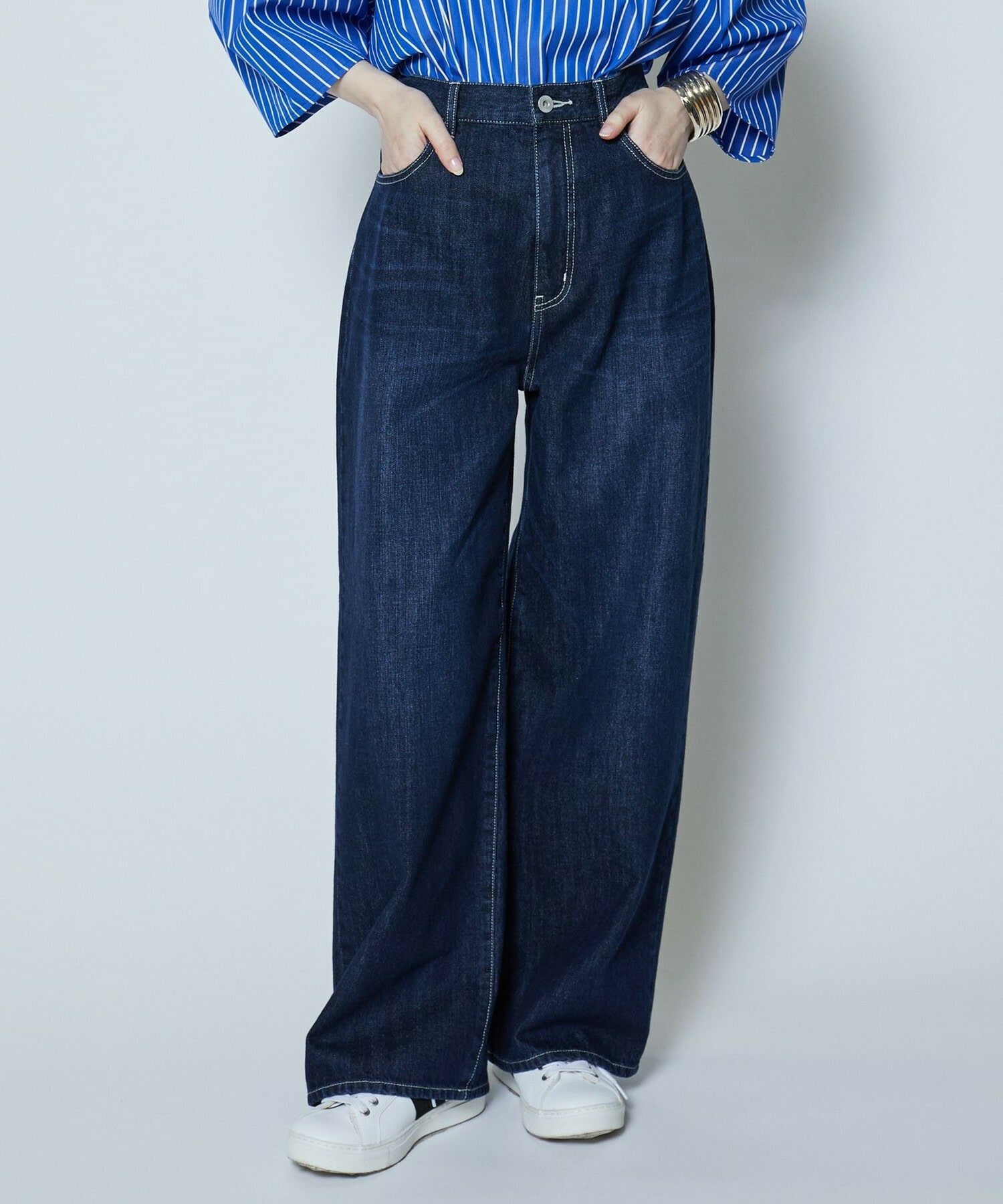 feerique デニムワイドパンツ｜BIGI online store - ビギ オンラインストア