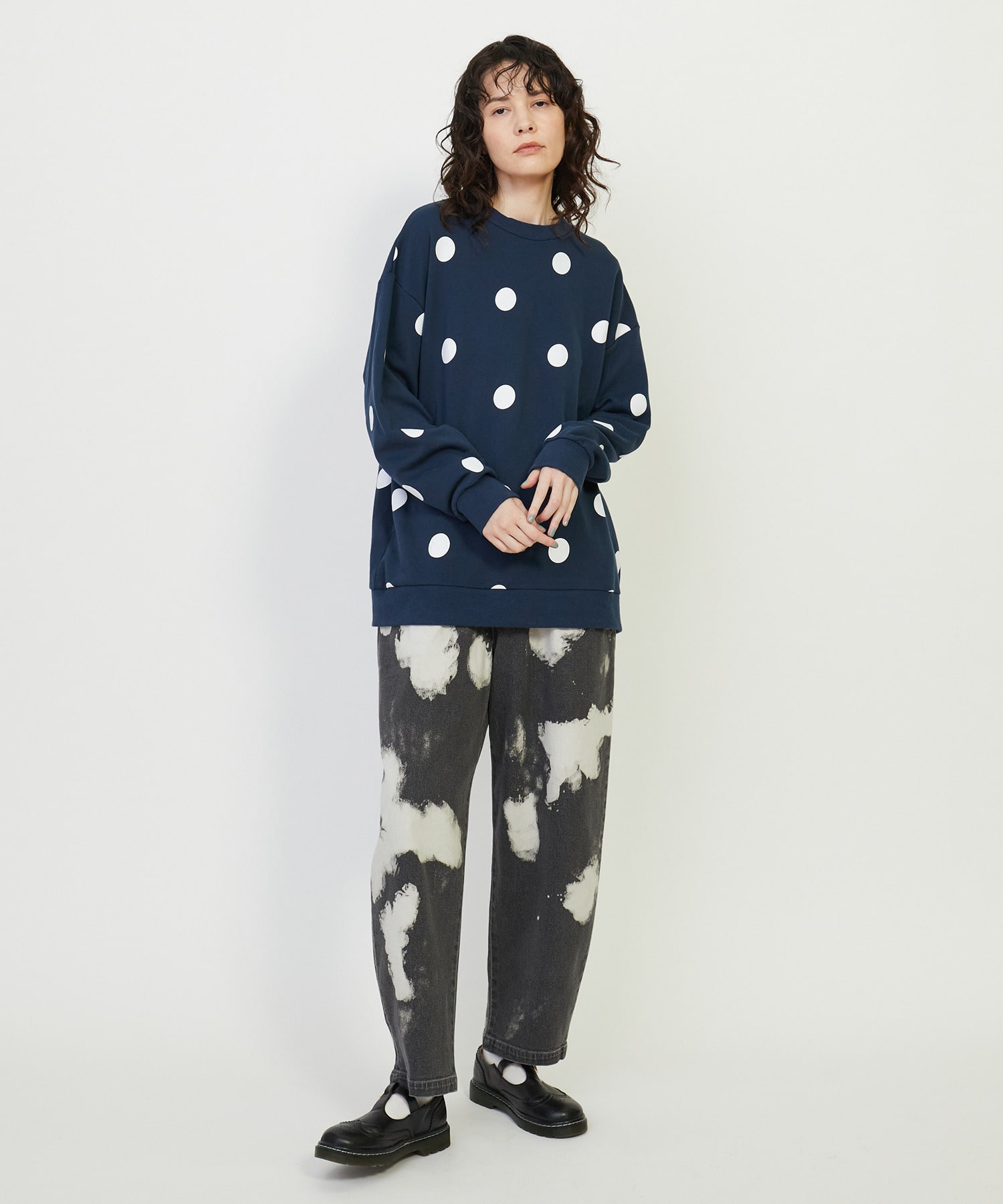 フラフェス ブリーチ加工デニム パンツ｜BIGI online store - ビギ