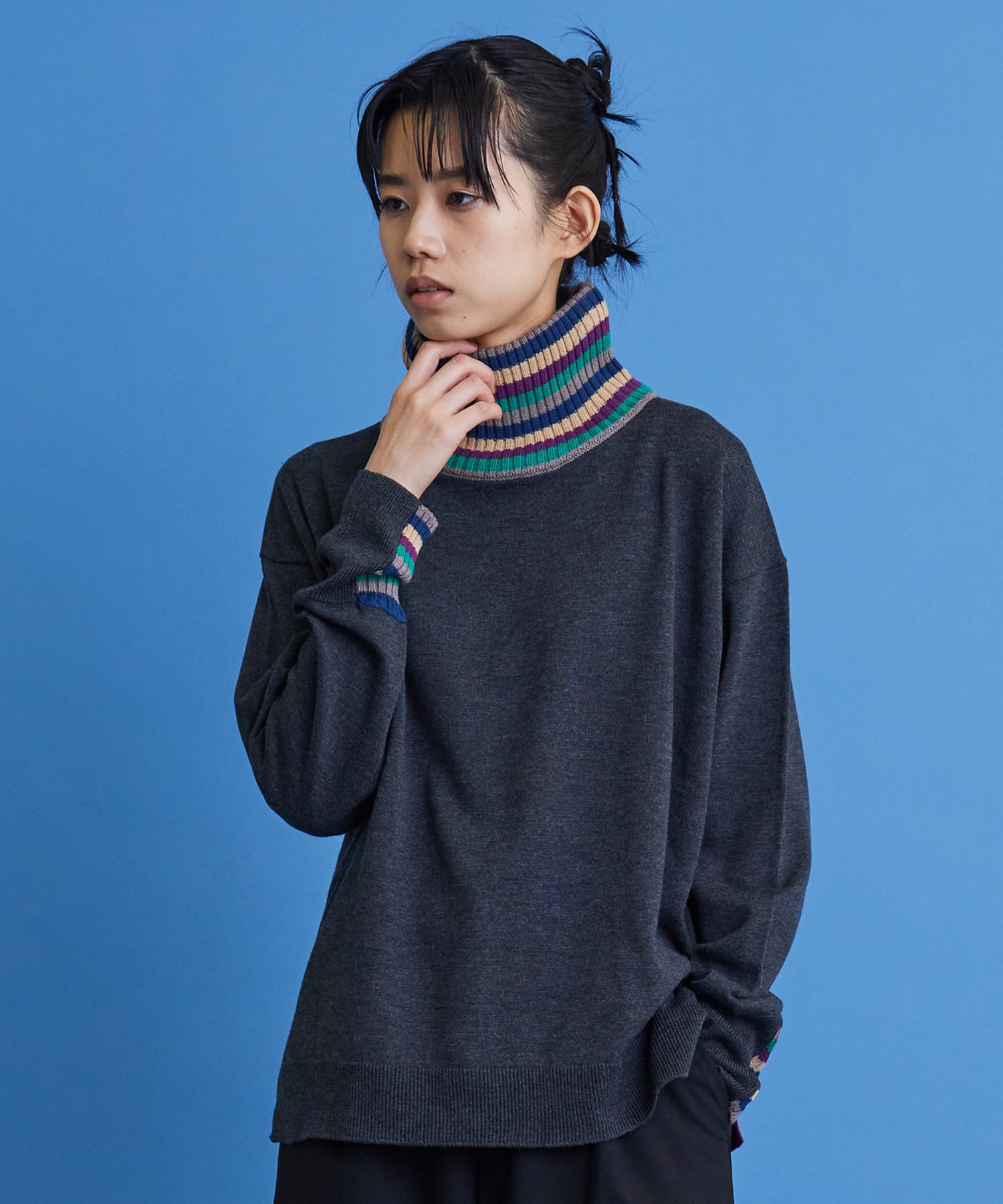 マルチタートル ニット｜BIGI online store - ビギ オンラインストア