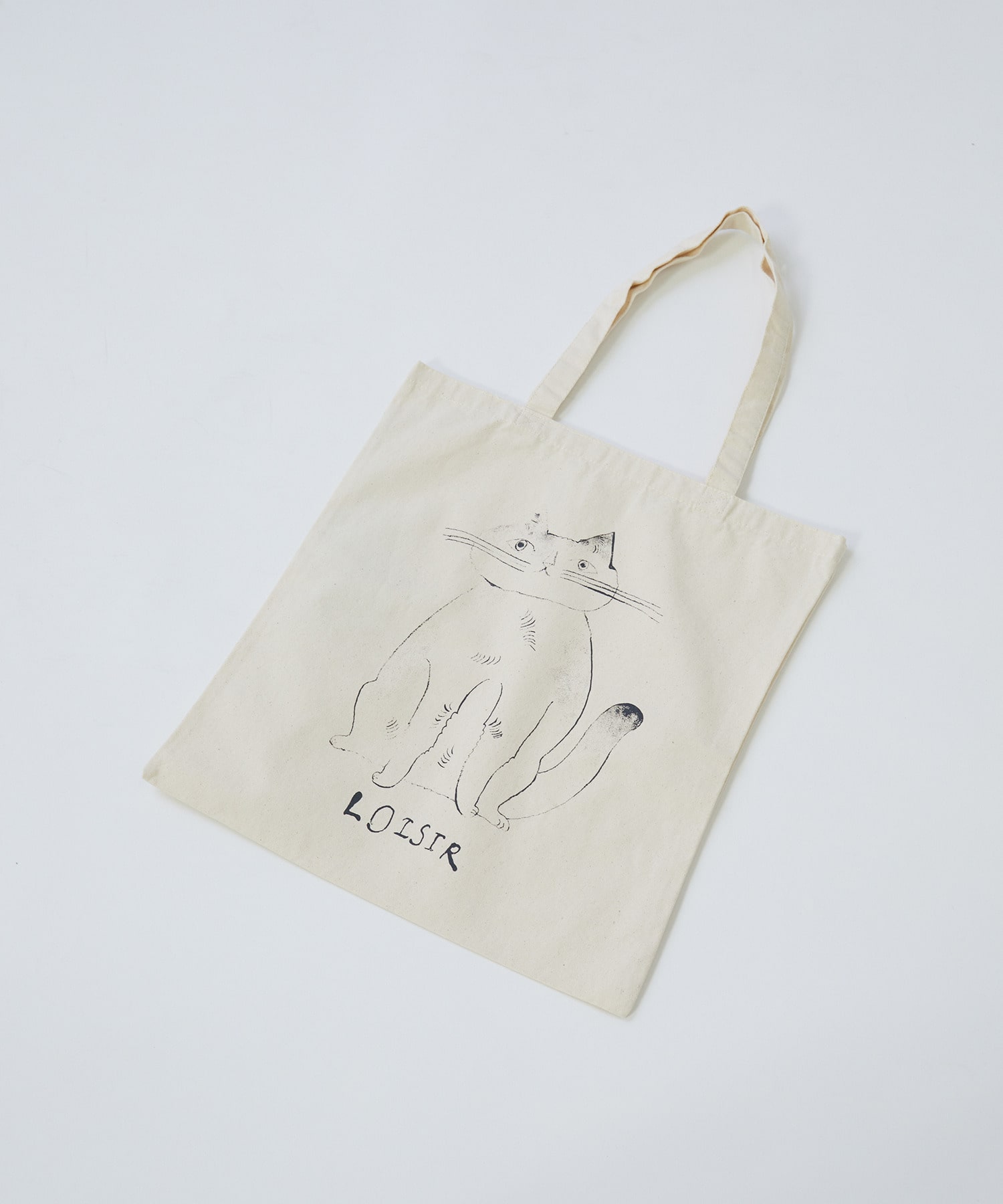 アーティストコラボ】LOISIR×TORANEKOBONBONぽってりネコトート